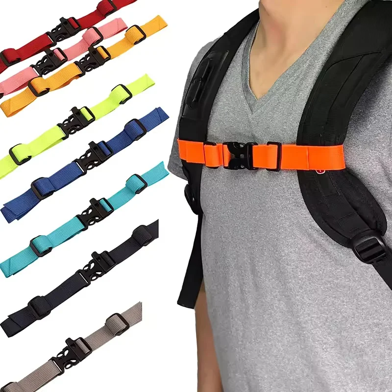 Body Jewelry Harness - Rucksack-Brustgurt, Verstellbarer Schultergurt für Taschen, Outdoor-Camping,