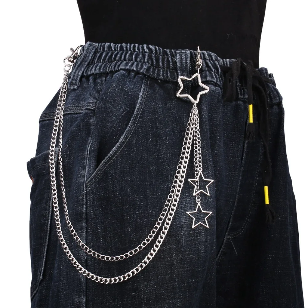 Body Jewelry Online - Charme Silber Farbe Edelstahl Hohl Stern