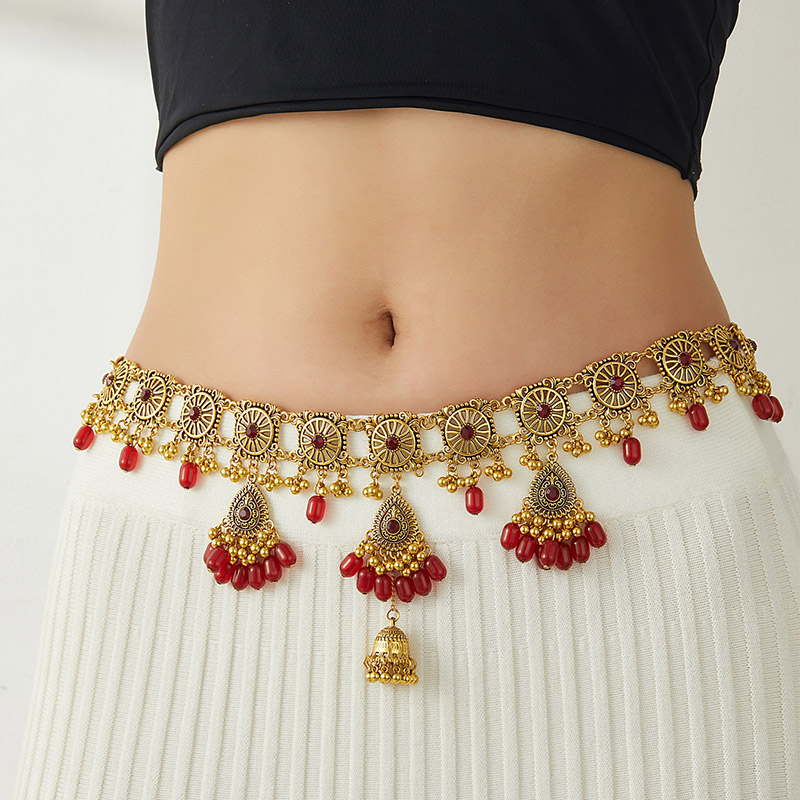 Body Jewelry Dress - Luxus-Stil hochwertige Retro geschnitzte Taille Kette
