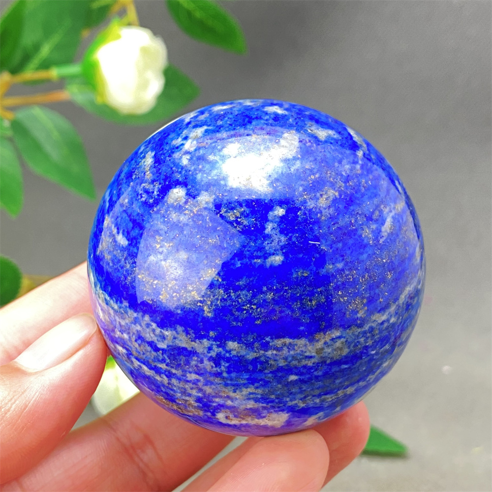 Body Jewelry Lapis - Lapislazuli-Kugel für Energieheilung, Schmuck, Edelsteinkugeln, Heilkristalle