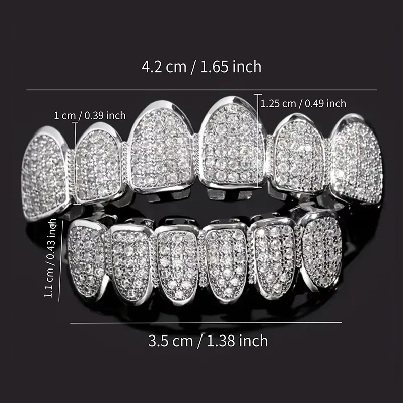 Punk Hip Hop - Unisex Silber/G – Body Jewelry Tool Bewertung und Preis