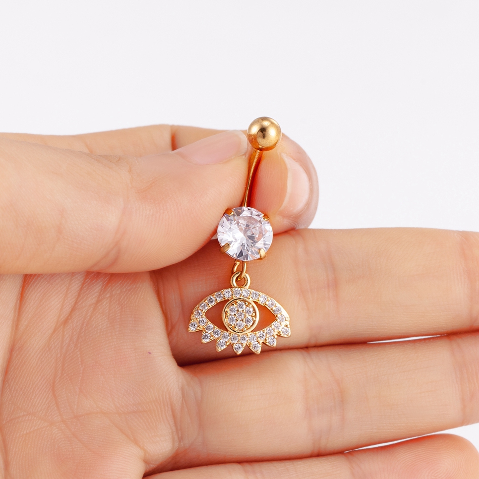 Baumeln Bauchnabel Ring Herz K – Belly Bar Titanium Bewertung und Preis