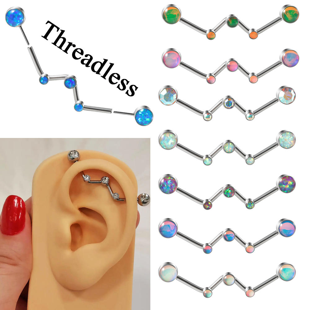 1 STÜCK 316L Chirurgenstahl 14 – Body Jewelry Threadless Bewertung und Preis