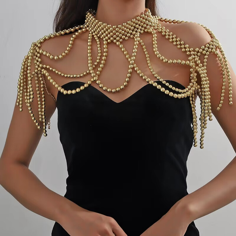 1 SET Schal Körperschmuck Perl – Body Jewelry Dress Bewertung und Preis