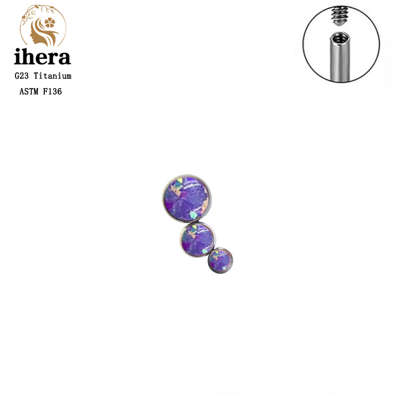 G23 Titan Runde Zirkon Flache  – Body Jewelry Lip Ring Bewertung und Preis