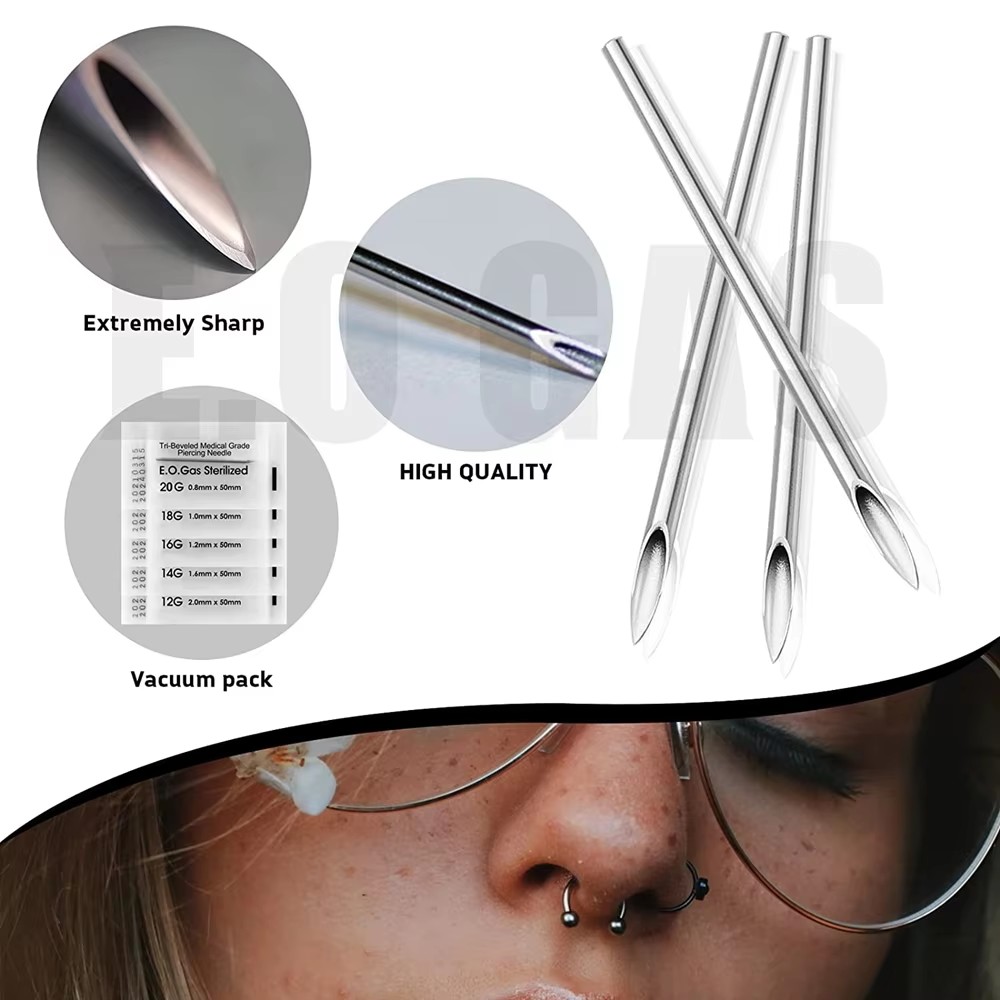 200/100/50 Stück Einweg-Pierci – Body Jewelry Tool Bewertung und Preis