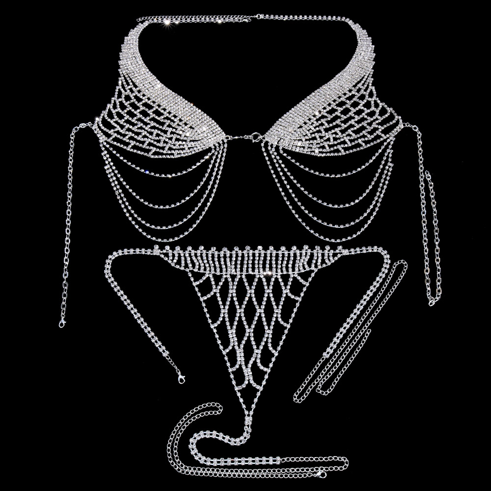 Stone fans Quaste Unterwäsche  – Body Jewelry Harness Bewertung und Preis