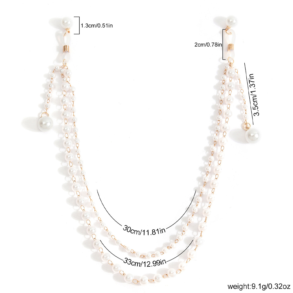 Imitationsperlen-Quasten-Brust – Body Jewelry Nipple Chain Bewertung und Preis