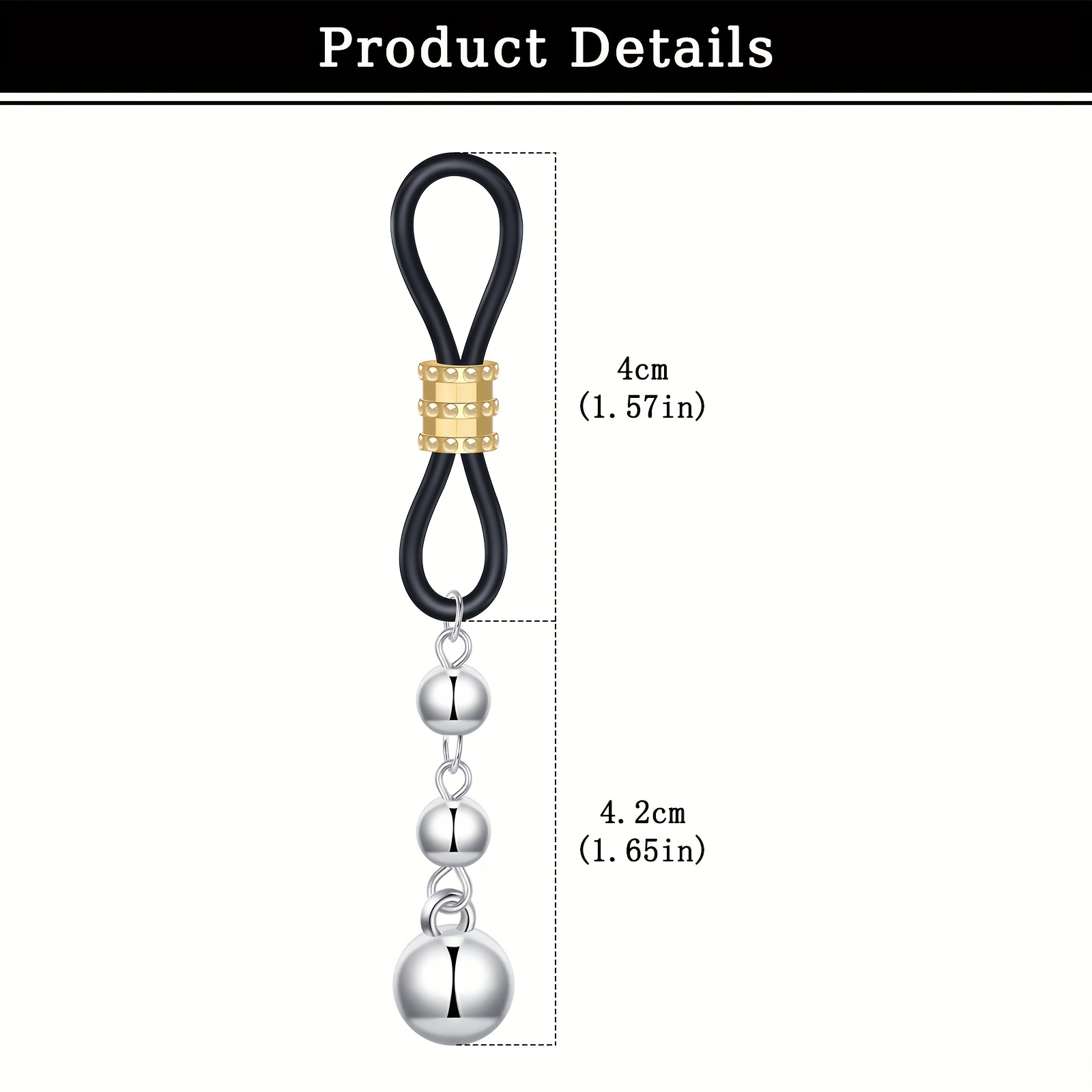 Herren-Nippelring aus Edelstah – Body Jewelry Nipple Chain Bewertung und Preis