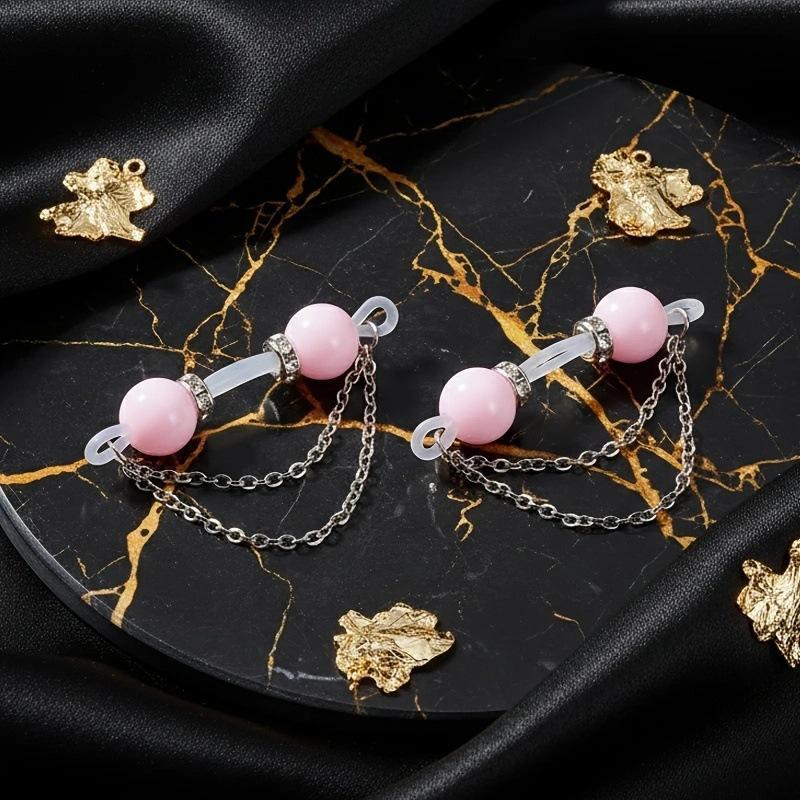 Nicht-piercing-Nippelklemmen 2 – Body Jewelry Nipple Chain Bewertung und Preis