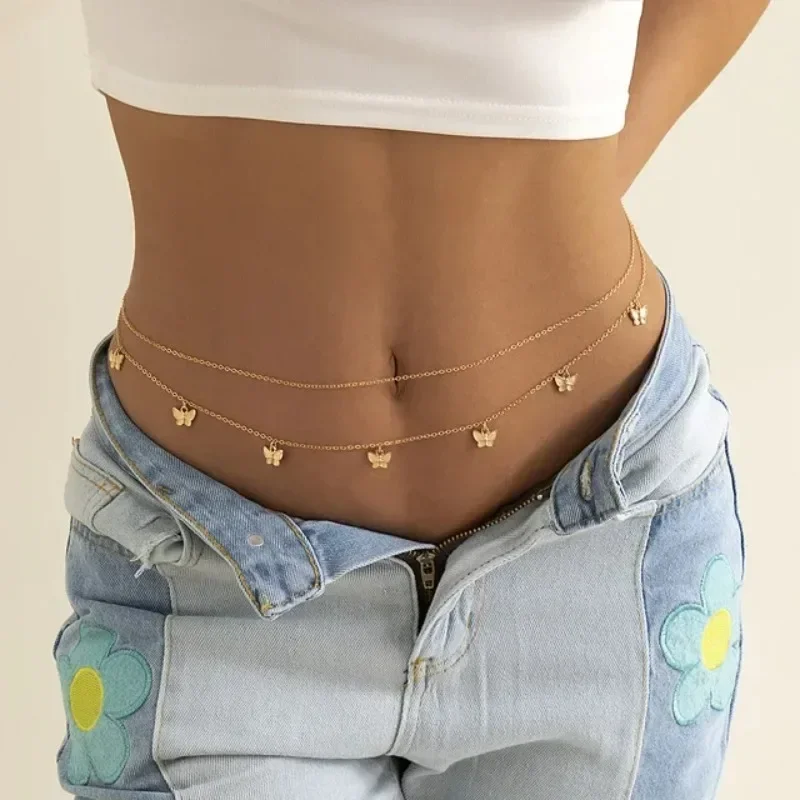 Neue Charme Sexy Doppel Schich – Body Jewelry Online Bewertung und Preis