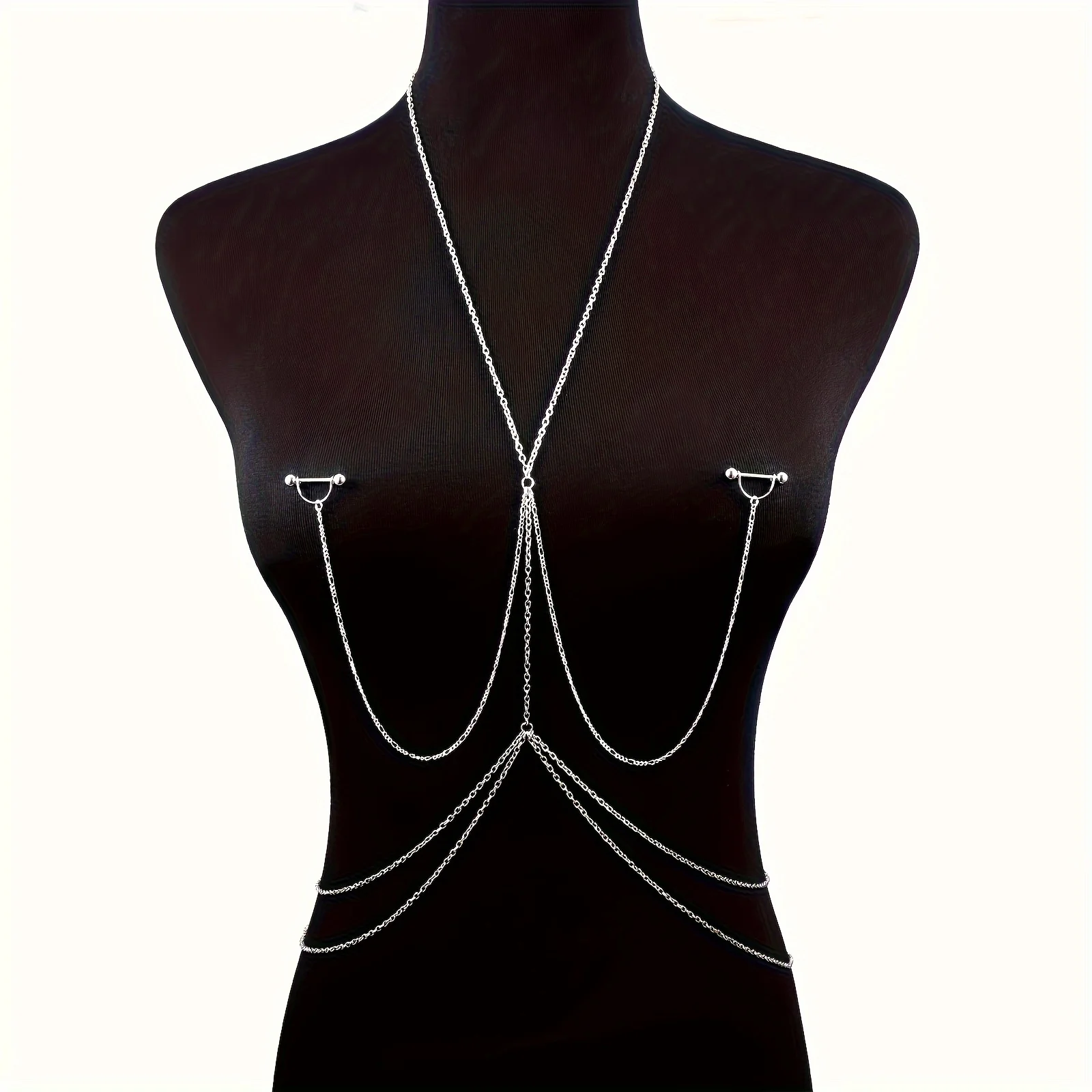 1 Stück elegante und sexy Körp – Body Jewelry Nipple Chain Bewertung und Preis