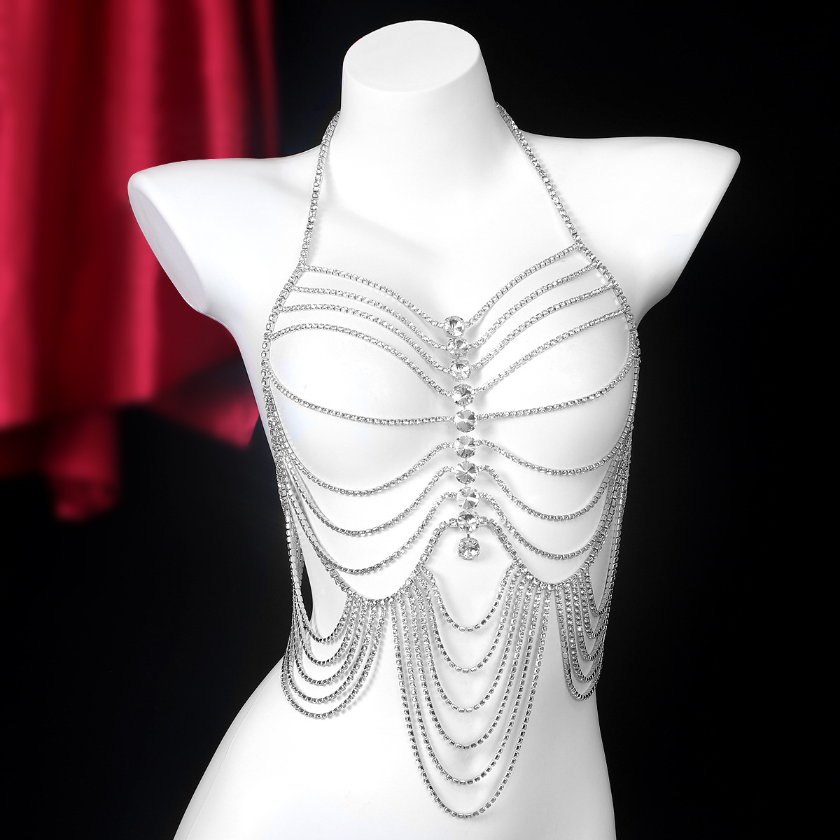 Luxuriöse Streifen Quasten Ret – Body Jewelry Gold Bewertung und Preis