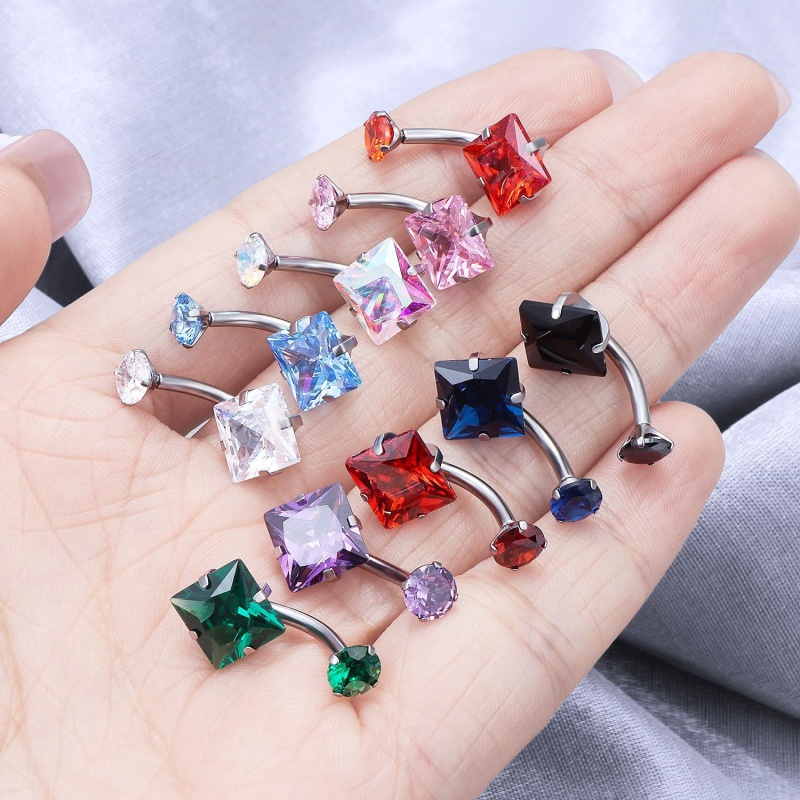 F136 14G Titan Bauchnabelpierc – Belly Bar Titanium Bewertung und Preis
