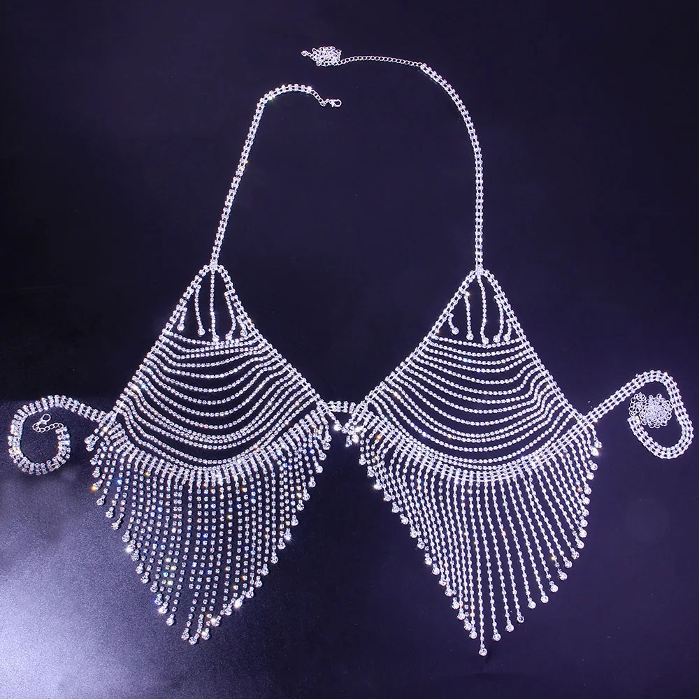Bling Strass Quaste Körper ket – Body Jewelry Harness Bewertung und Preis