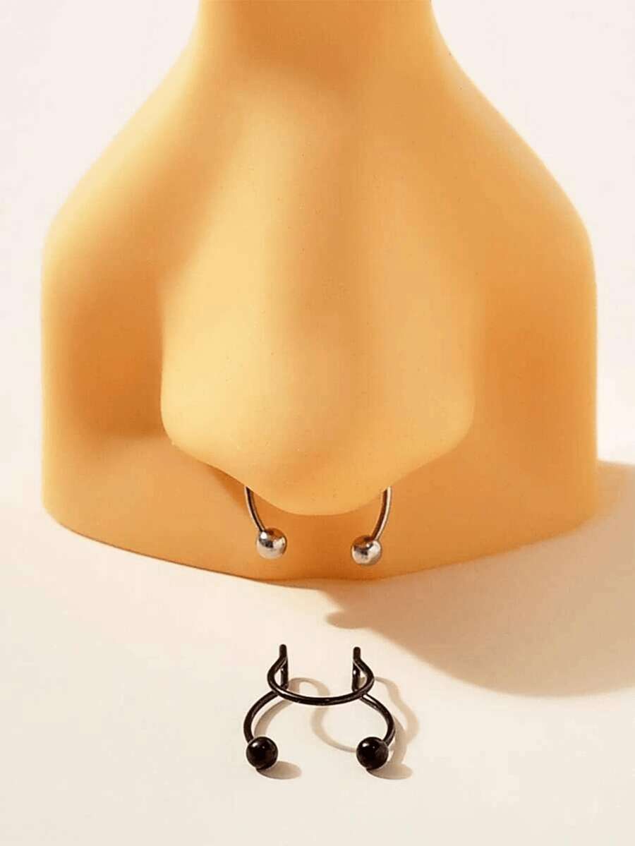 2 Stück Nasen- oder Lippenring – Body Jewelry Lip Ring Bewertung und Preis