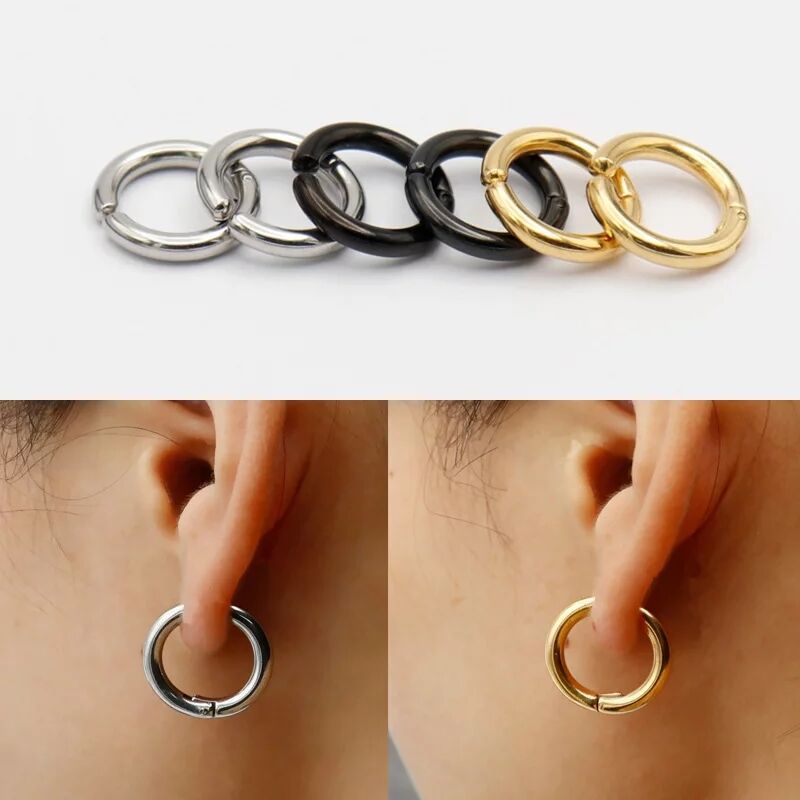 2/6 Stück gefälschte Huggie-Cr – Body Jewelry Tunnels Bewertung und Preis