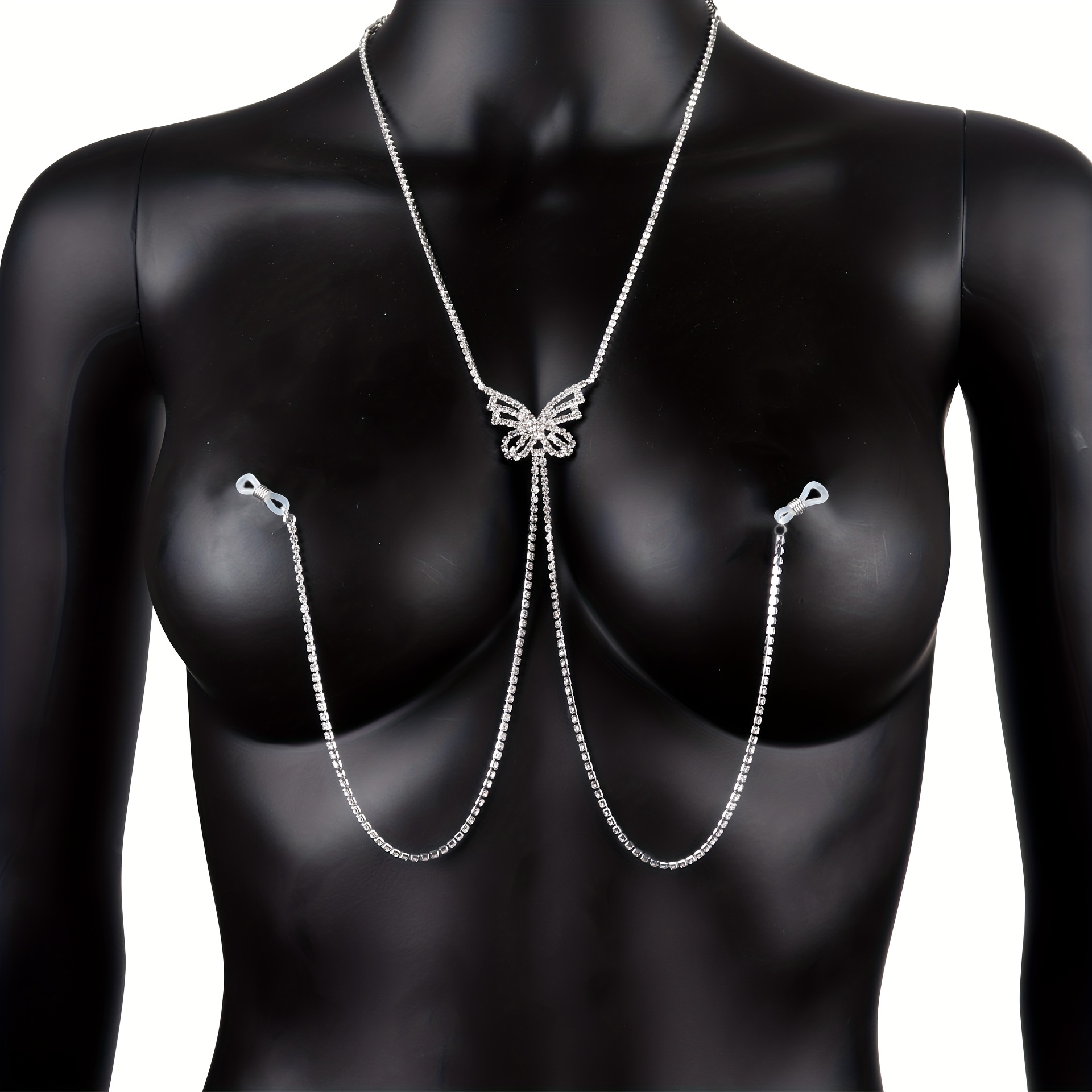1 pc Quaste Schmetterling Nipp – Body Jewelry Nipple Chain Bewertung und Preis
