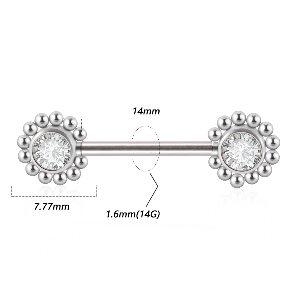 Paar 361L Chirurgenstahl Threa – Body Jewelry Threadless Bewertung und Preis