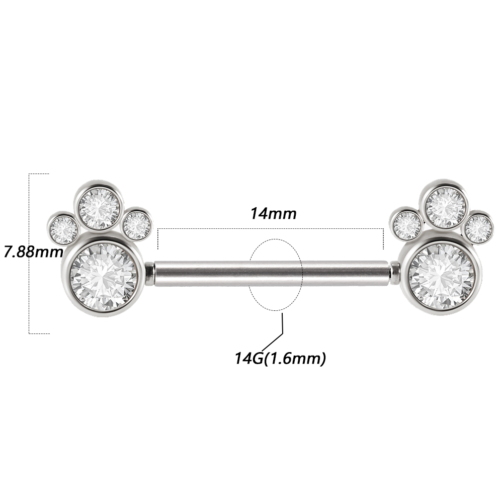 Paar 361L Chirurgenstahl Threa – Body Jewelry Threadless Bewertung und Preis
