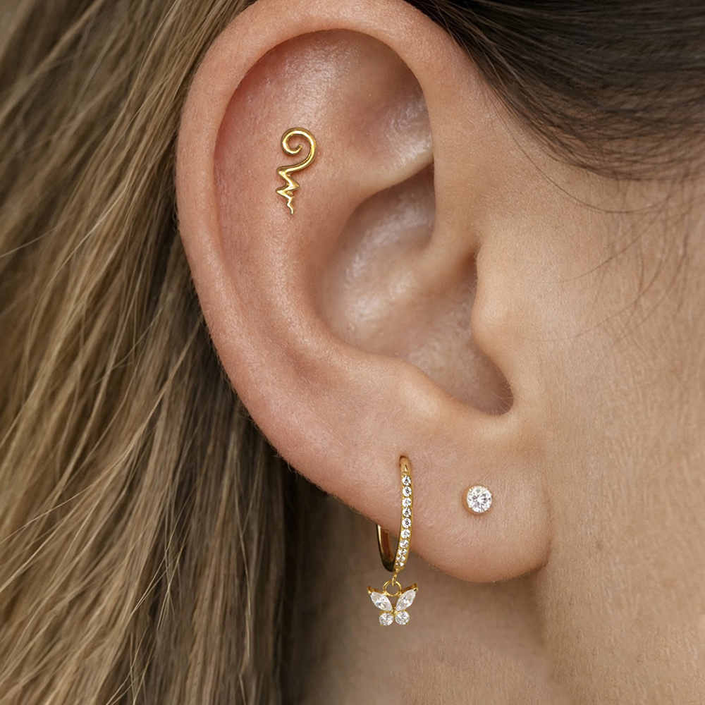 Casvort ASTM F136 Titan Wellen – Body Jewelry Threadless Bewertung und Preis