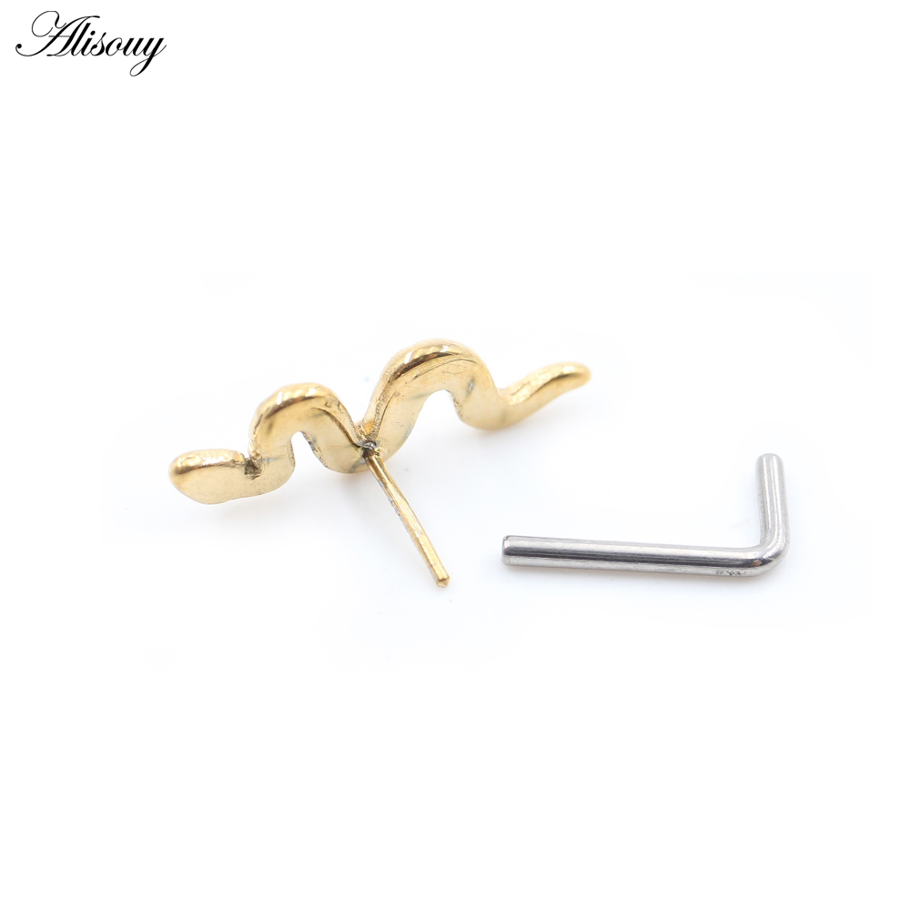 Alisouy 1PC G23 Titan Threadle – Body Jewelry Threadless Bewertung und Preis