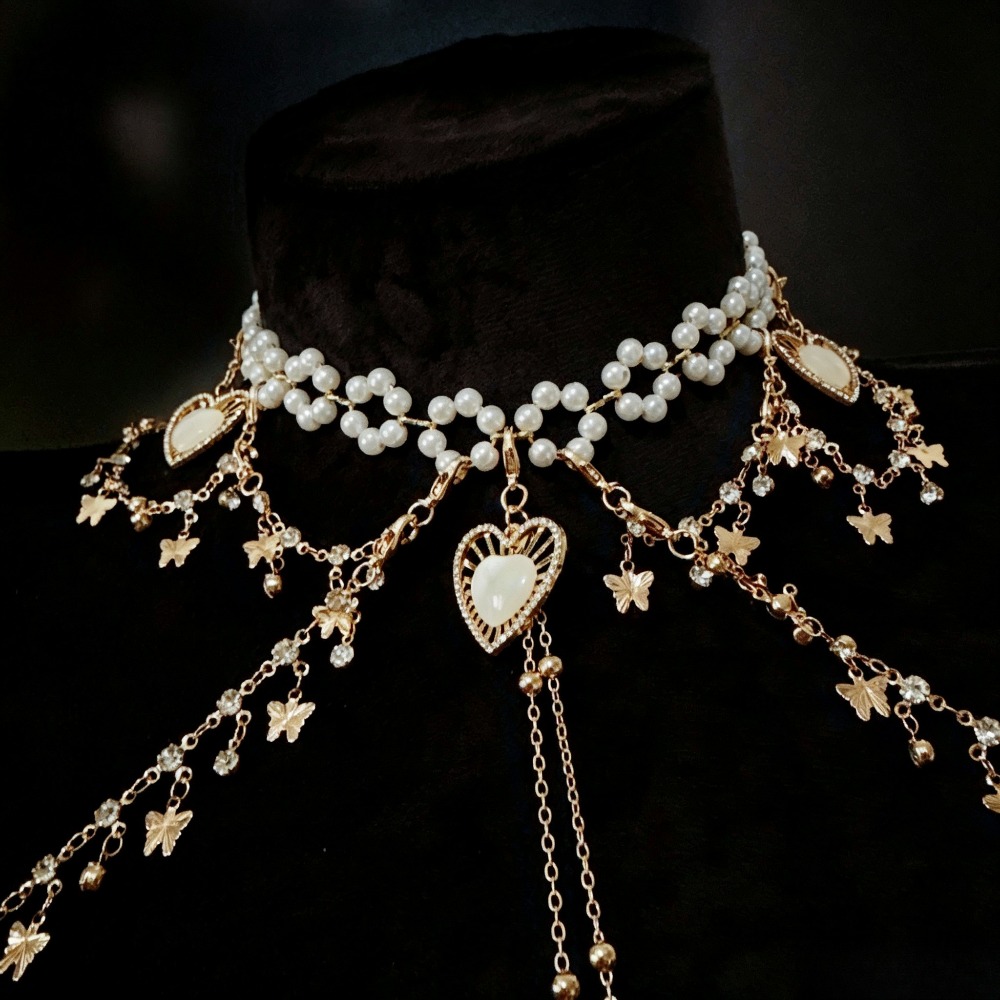 Perlen-Choker Körperkette Stra – Body Jewelry Nipple Chain Bewertung und Preis