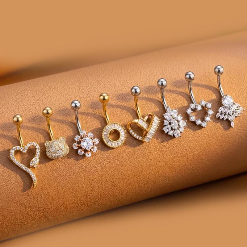 Schmetterlings-Blumen-Bauchnab – Body Jewelry Tunnels Bewertung und Preis