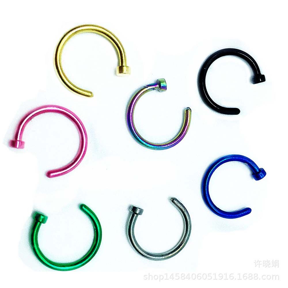 10 Stück Dünne Edelstahl C-For – Body Jewelry Lip Ring Bewertung und Preis
