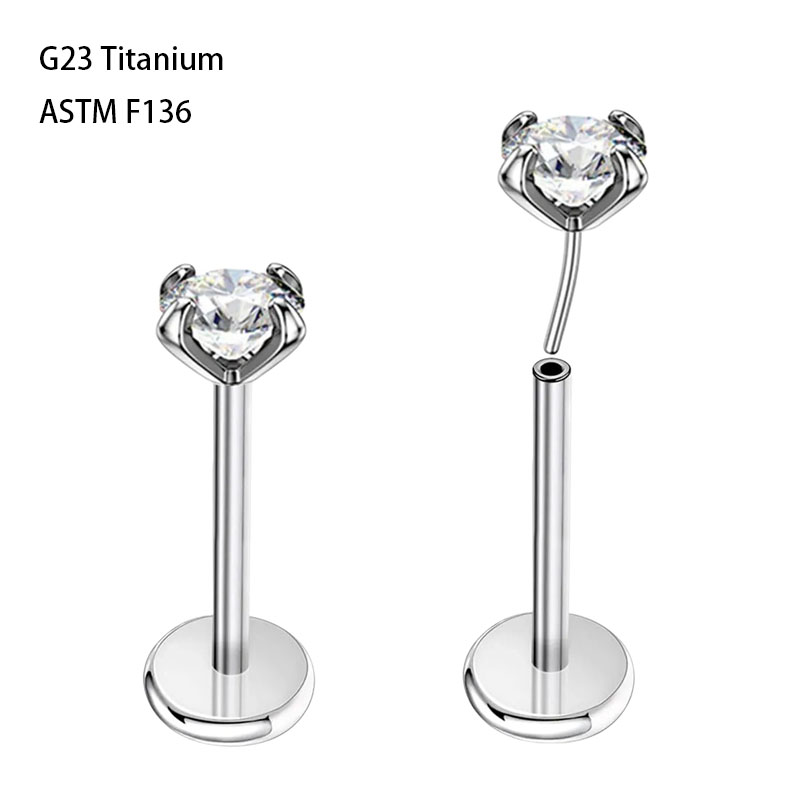 8 Stück ASTM F136 Titan 20g 18 – Body Jewelry Threadless Bewertung und Preis