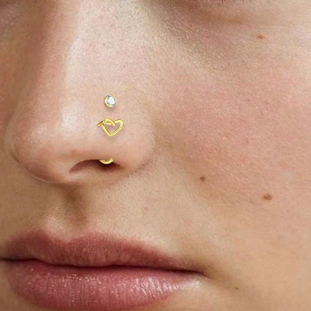 5er-Set Nasenringe, gewindelos – Body Jewelry Threadless Bewertung und Preis