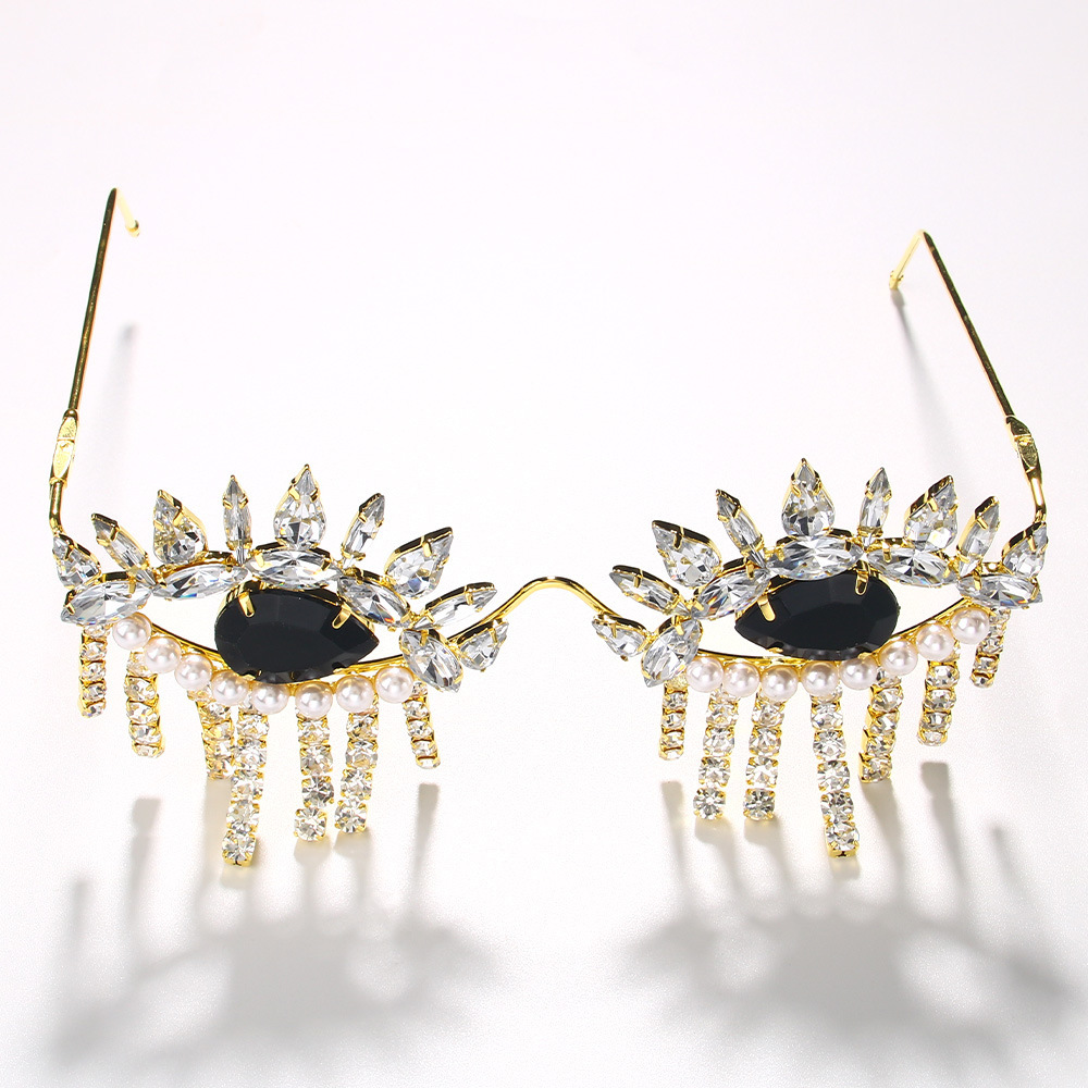 Stone fans Quaste Brille Rahme – Body Jewelry Online Bewertung und Preis