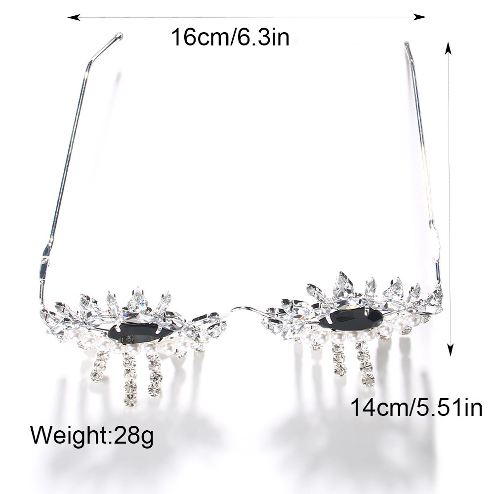 Stone fans Quaste Brille Rahme – Body Jewelry Online Bewertung und Preis
