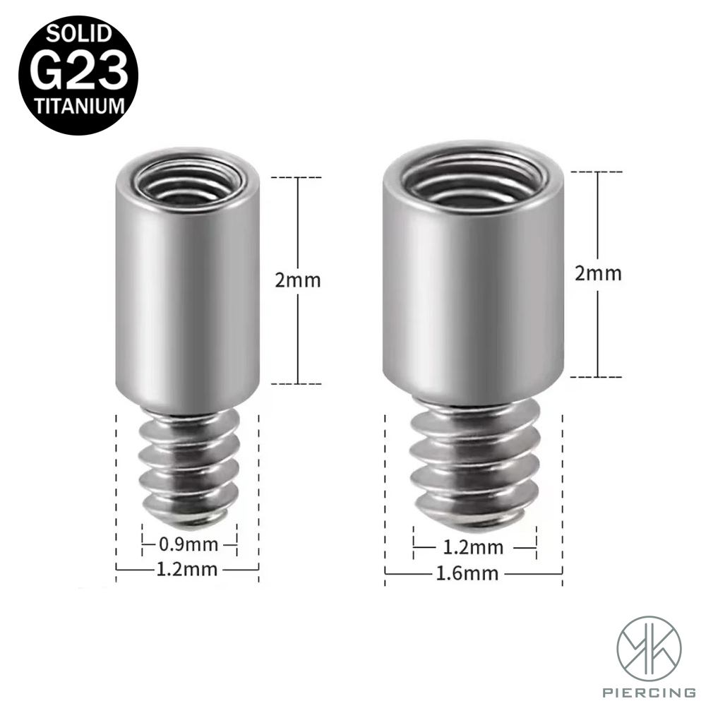 10 Stück ASTM F136 Titan Innen – Belly Bar Titanium Bewertung und Preis