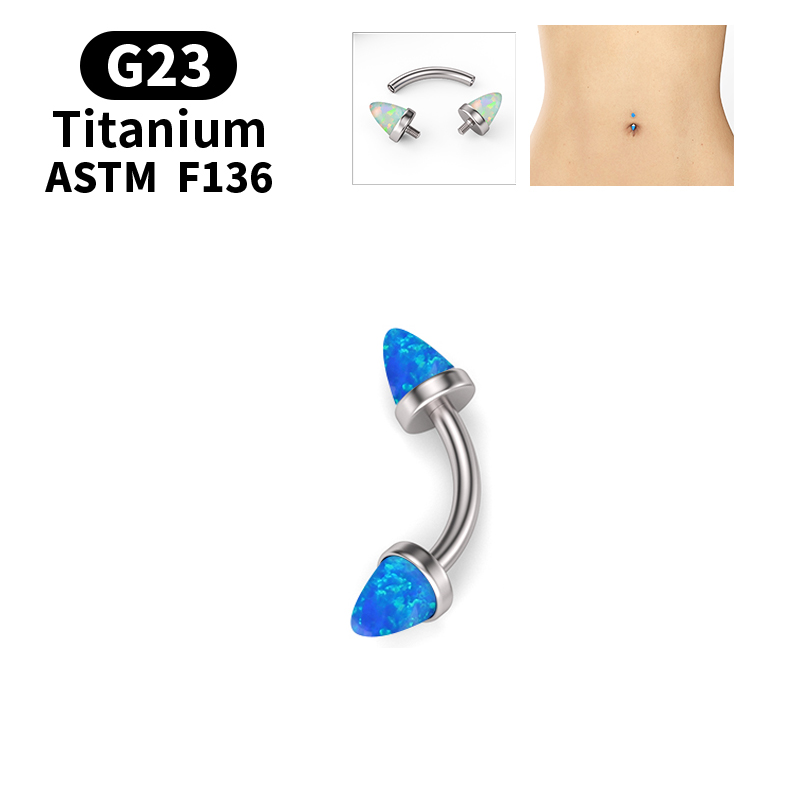 G23 Titan Exquisite Opal Bauch – Belly Bar Titanium Bewertung und Preis