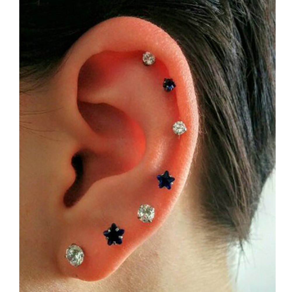16g faden lose Ohr stecker mit – Body Jewelry Threadless Bewertung und Preis