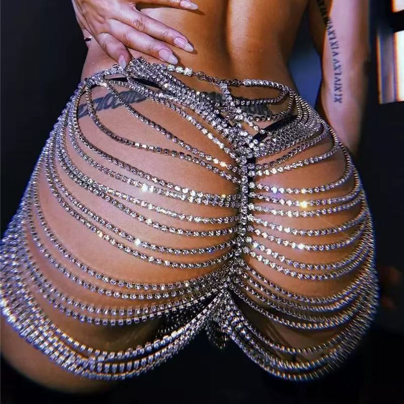 1pcSexy Modische Strass Butt R – Body Jewelry Dress Bewertung und Preis