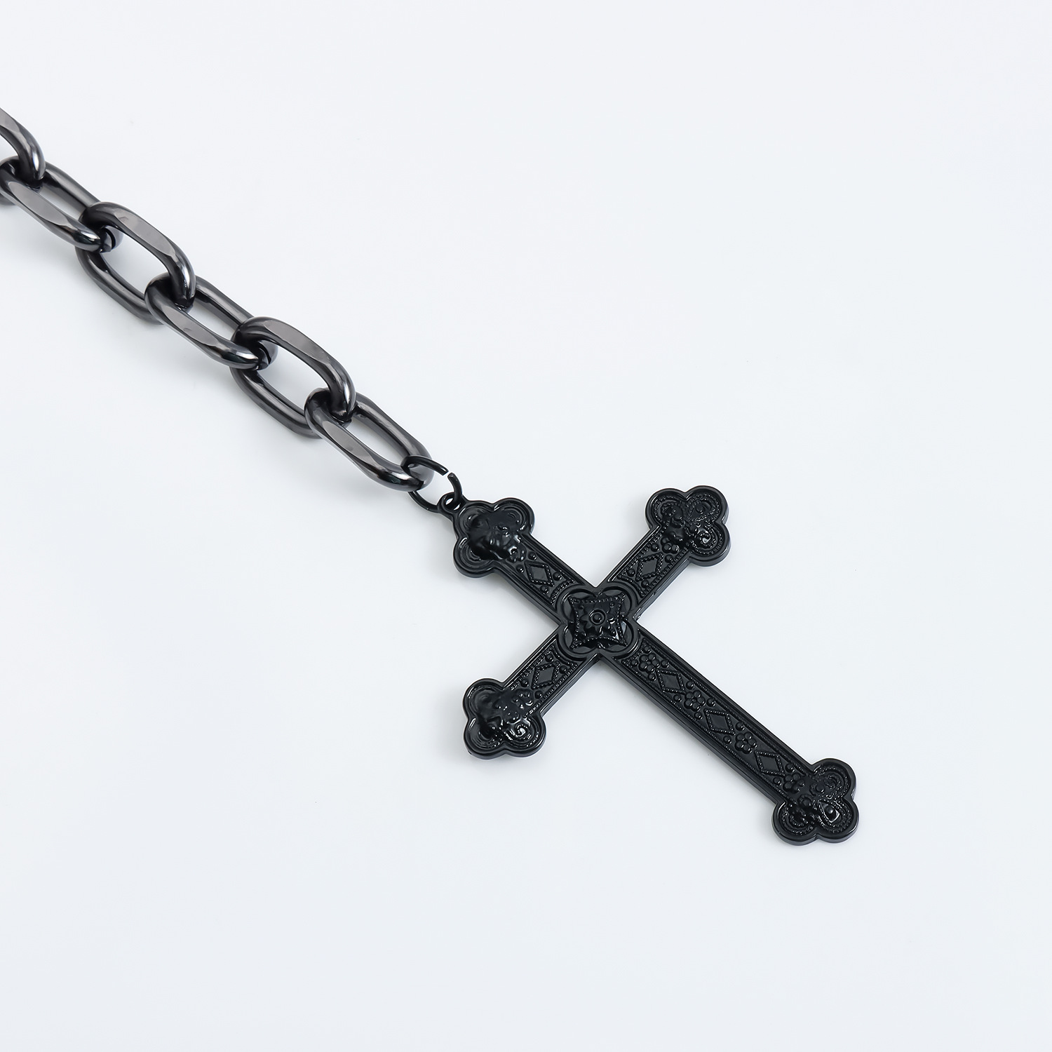 Hip-Hop Gothic Metall-Kreuzanh – Body Jewelry Quality Bewertung und Preis